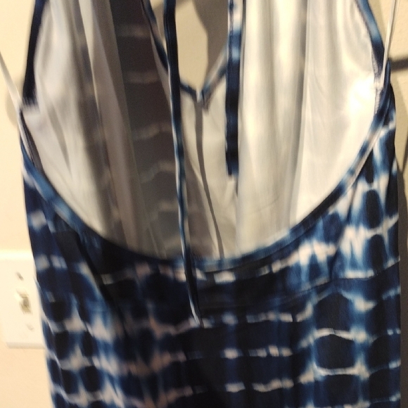SHEIN Blue Tie-Dye Maxi Dress - Picture 7 of 10